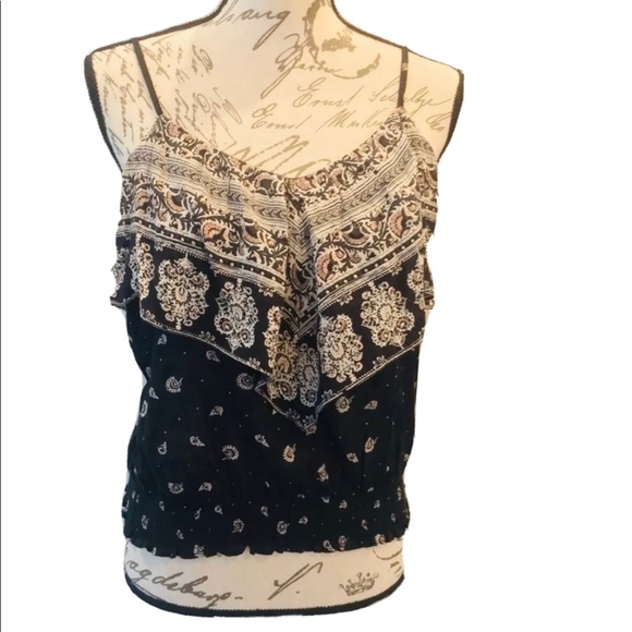 American Eagle Outfitters Tops - American Eagle 🦅 boho flouncy gypsy top